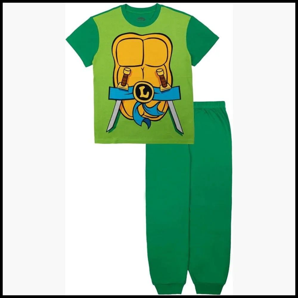 Snug-fit Cotton Pajamas Set, 2-Piece Sleepwear